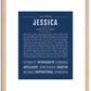 Jessica | Name Art Print