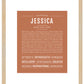 Jessica | Name Art Print