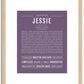 Jessie (male) | Name Art Print