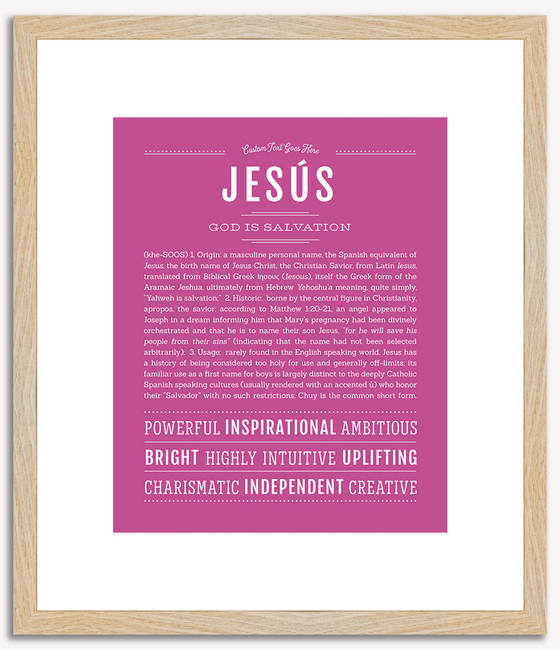 Jesus | Name Art Print