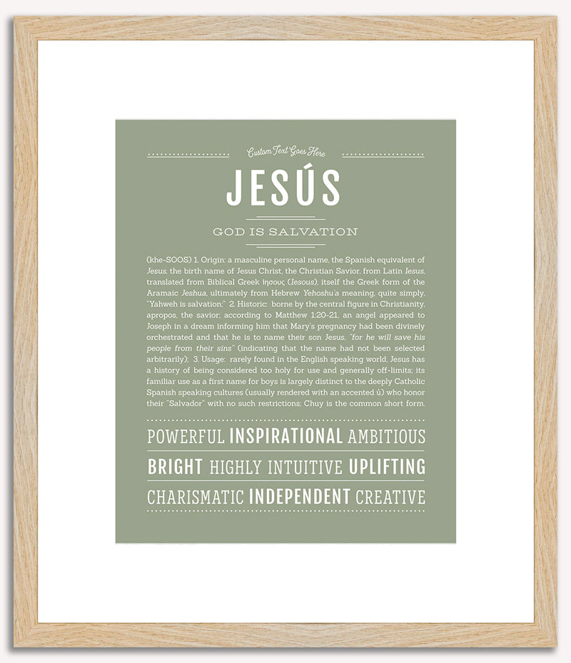 Jesus | Name Art Print