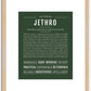 Jethro | Name Art Print