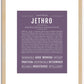 Jethro | Name Art Print