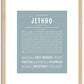 Jethro | Name Art Print