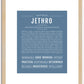 Jethro | Name Art Print