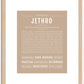 Jethro | Name Art Print