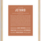 Jethro | Name Art Print