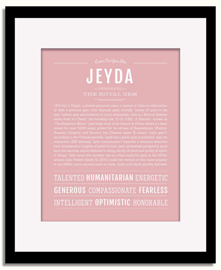 Jeyda | Name Art Print – Name Stories