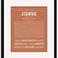 Frame Options | Terra Cotta | Black Frame, Matted