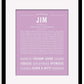 Frame Options | Lilac | Black Frame, Matted