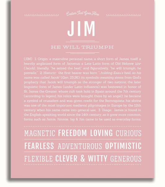 Frame Options | Dusty Rose | No Frame