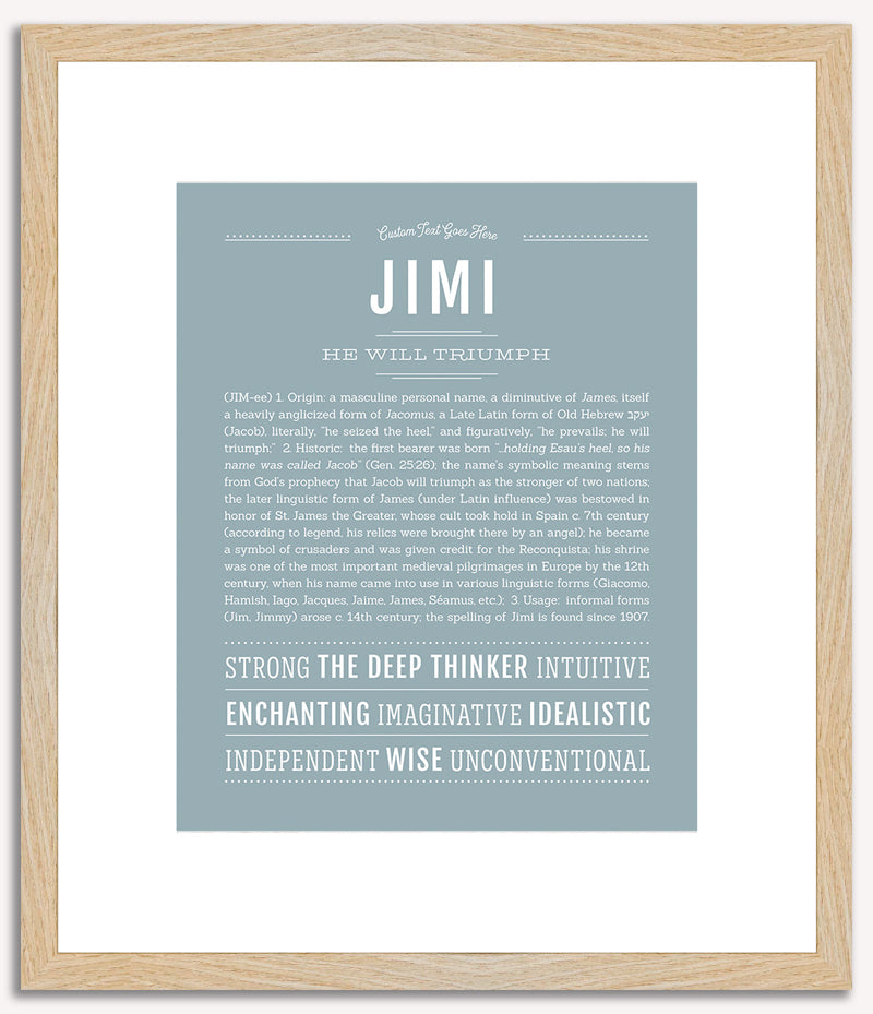 Jimi | Name Art Print