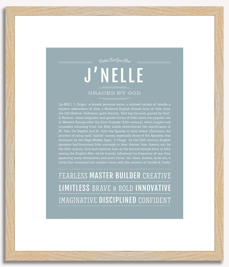 Jnelle | Name Art Print