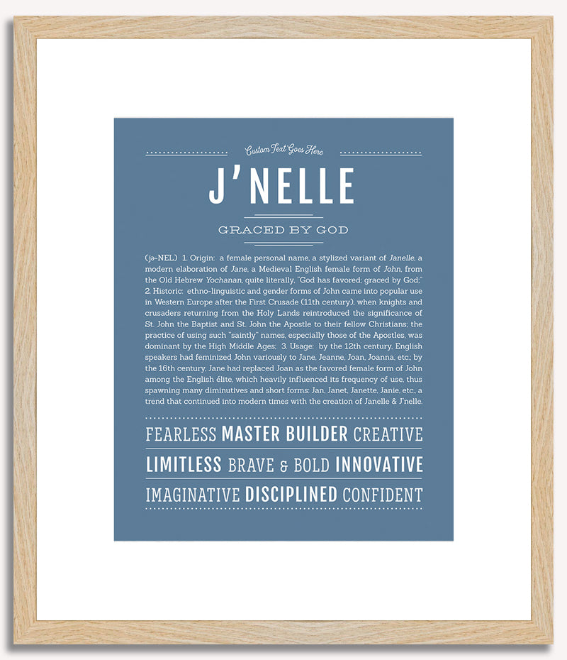 Jnelle | Name Art Print