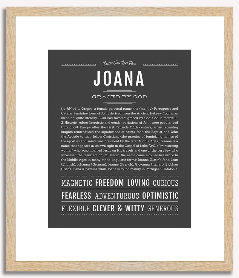 Joana | Name Art Print