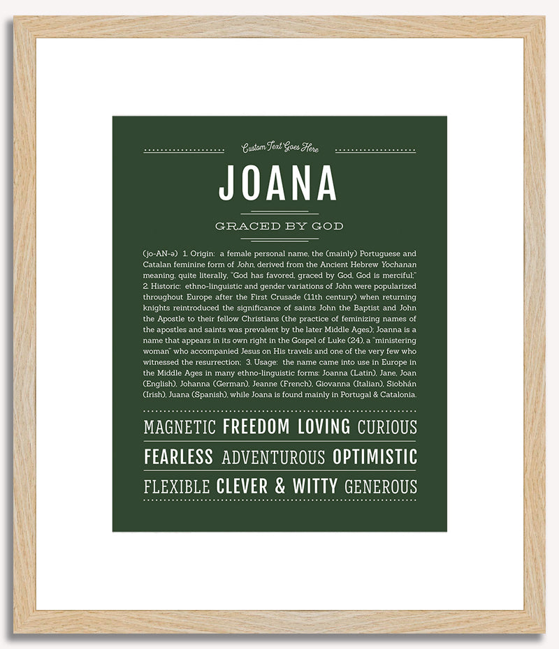 Joana | Name Art Print