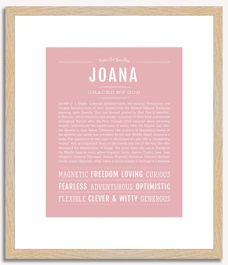 Joana | Name Art Print