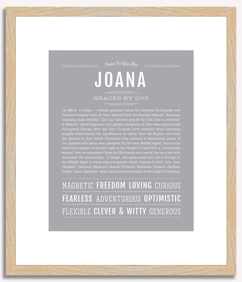 Joana | Name Art Print