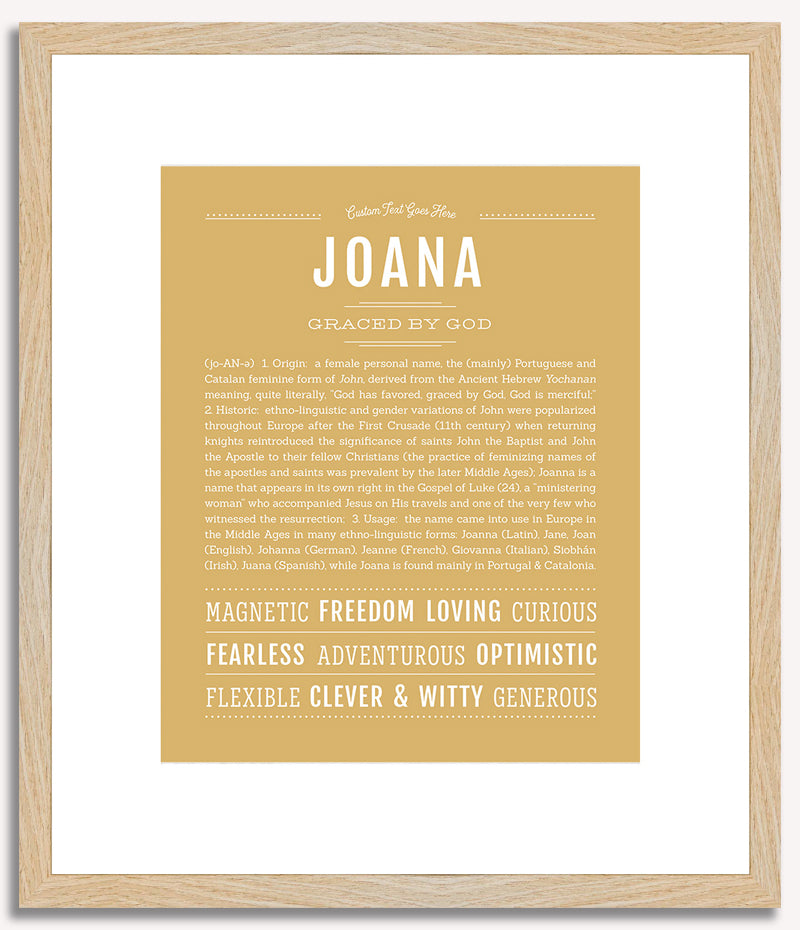 Joana | Name Art Print