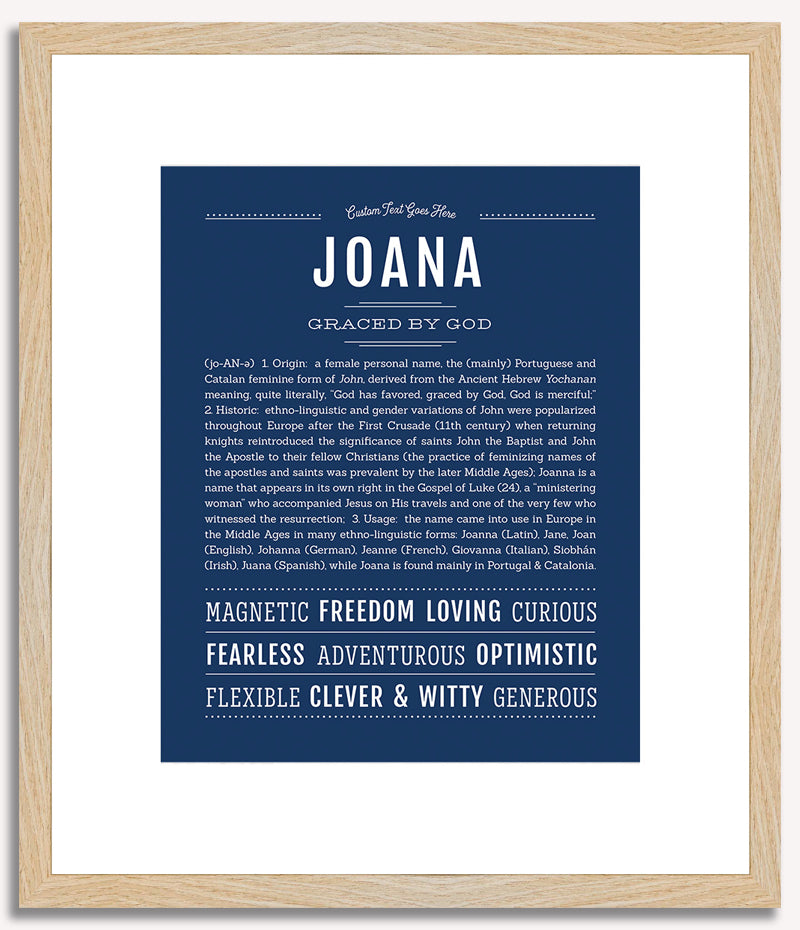 Joana | Name Art Print