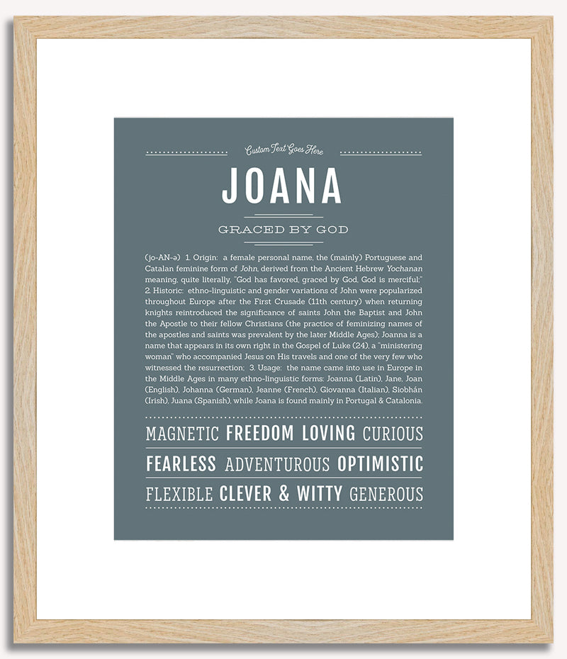 Joana | Name Art Print