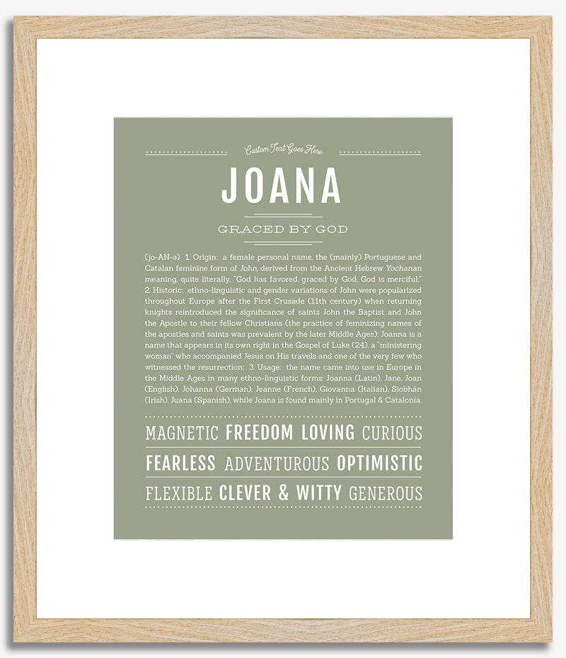 Joana | Name Art Print