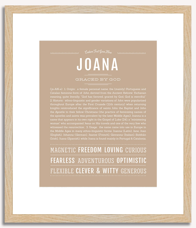 Joana | Name Art Print