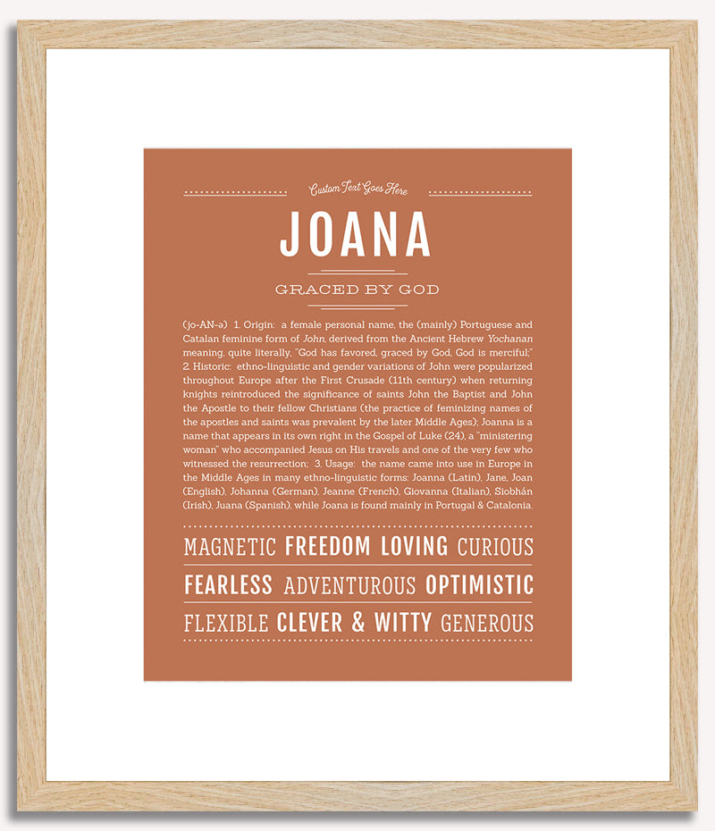 Joana | Name Art Print