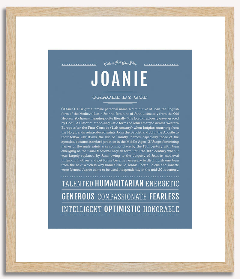 Joanie | Name Art Print