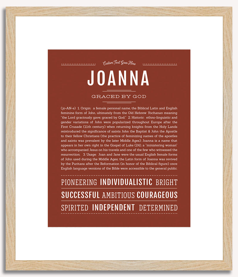 Joanna | Name Art Print