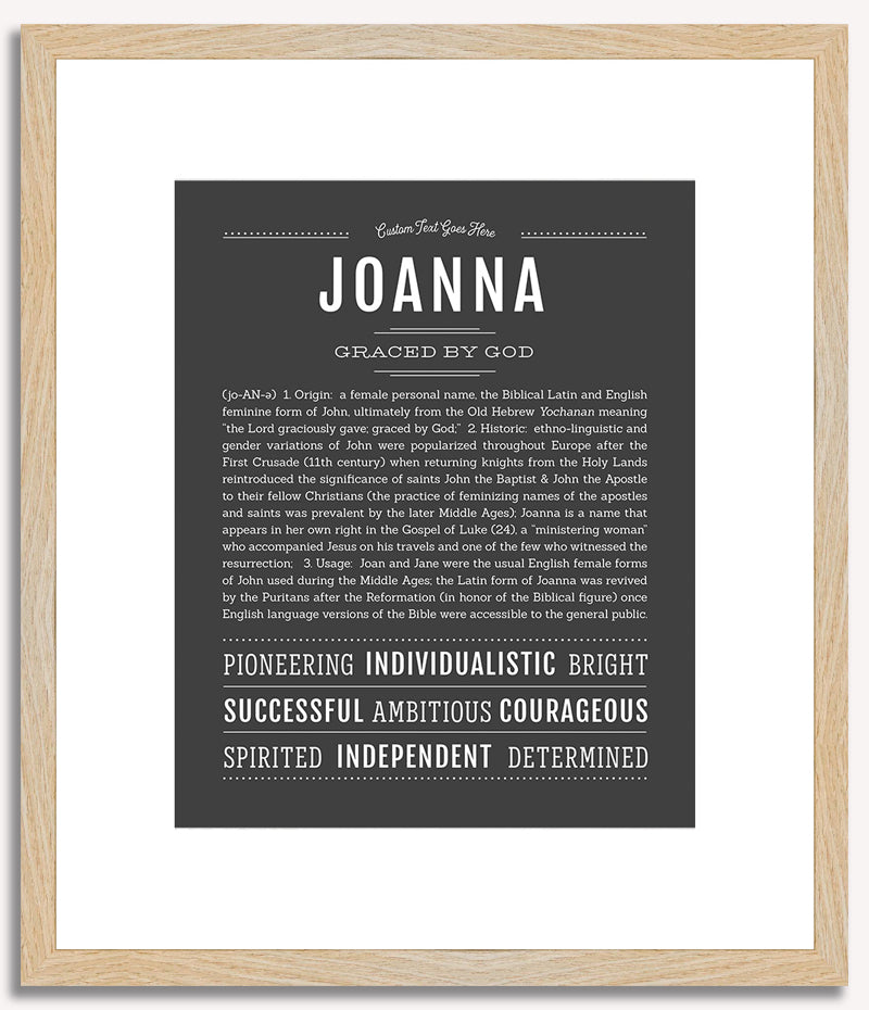 Joanna | Name Art Print