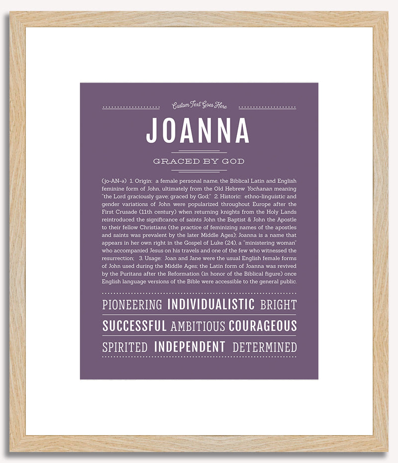 Joanna | Name Art Print