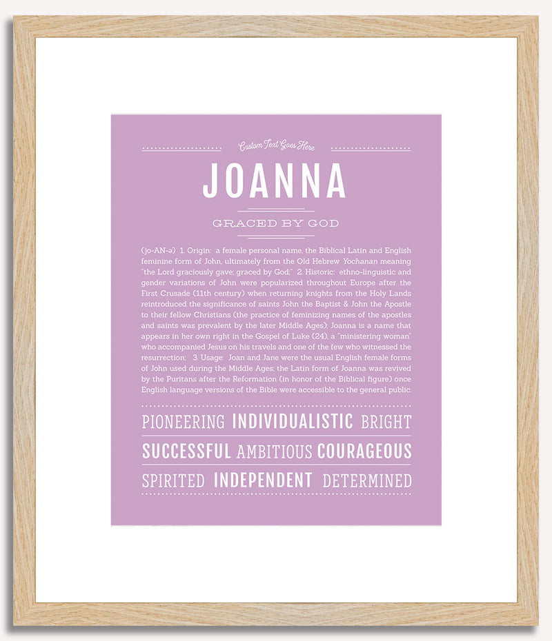 Joanna | Name Art Print