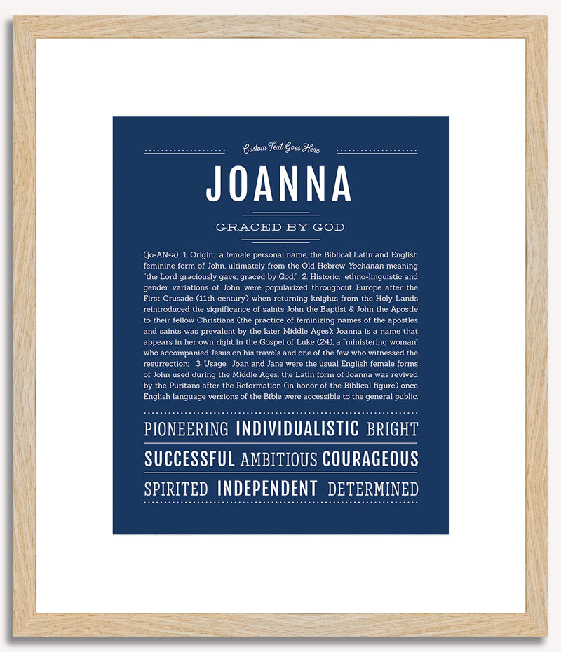 Joanna | Name Art Print