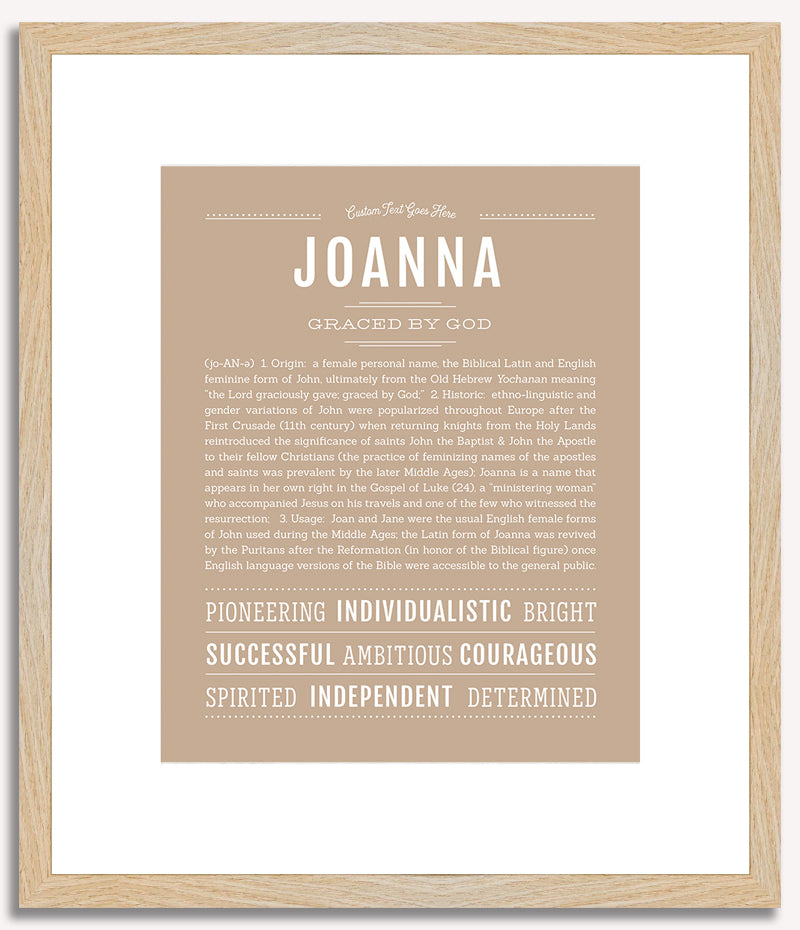 Joanna | Name Art Print