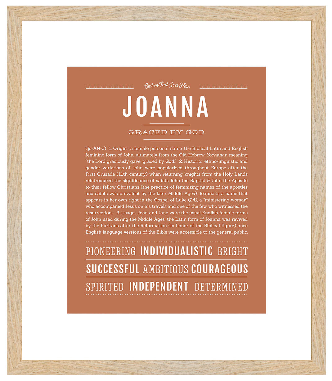 Joanna | Name Art Print