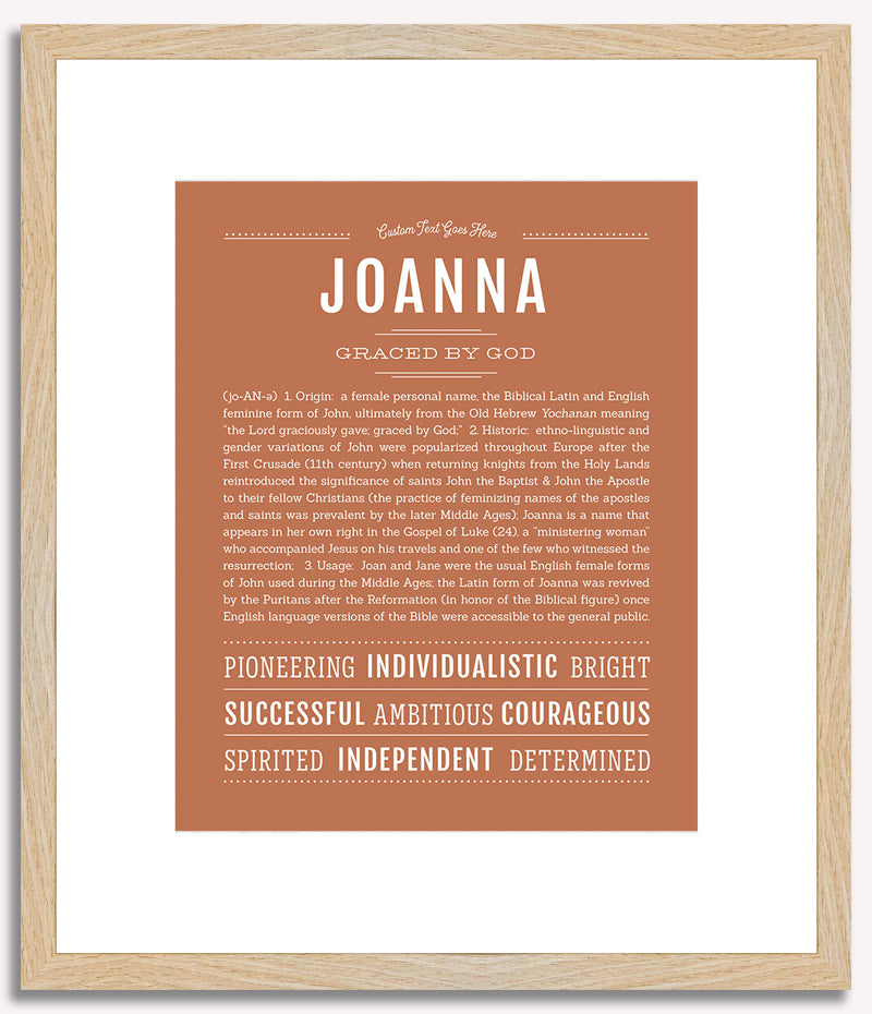 Joanna | Name Art Print