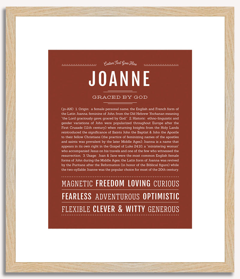 Joanne | Name Art Print