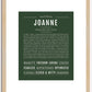 Joanne | Name Art Print