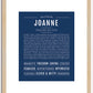 Joanne | Name Art Print