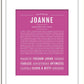 Frame Options | Dark Pink | White Frame, Matted