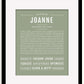 Frame Options | Sage | Black Frame, Matted