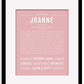 Frame Options | Dusty Rose | Black Frame, Matted