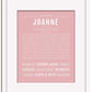 Frame Options | Dusty Rose | White Frame, Matted