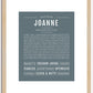 Joanne | Name Art Print