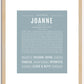 Joanne | Name Art Print