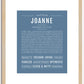 Joanne | Name Art Print