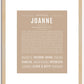 Joanne | Name Art Print