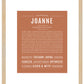 Joanne | Name Art Print