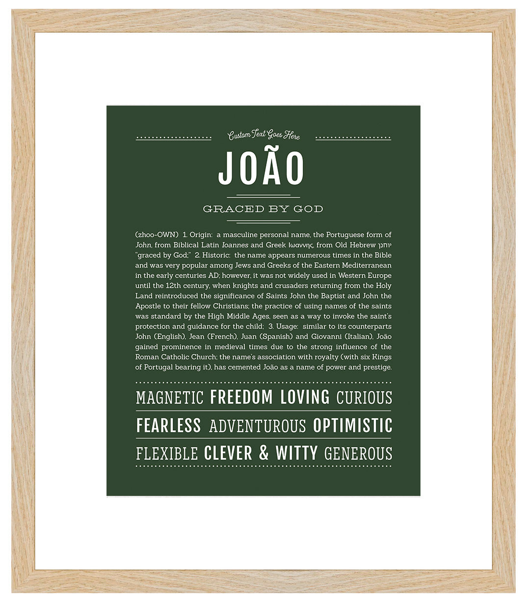 Frame Options | Deep Forest | Maple Frame, Matted